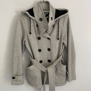 Casual Knit Peacoat